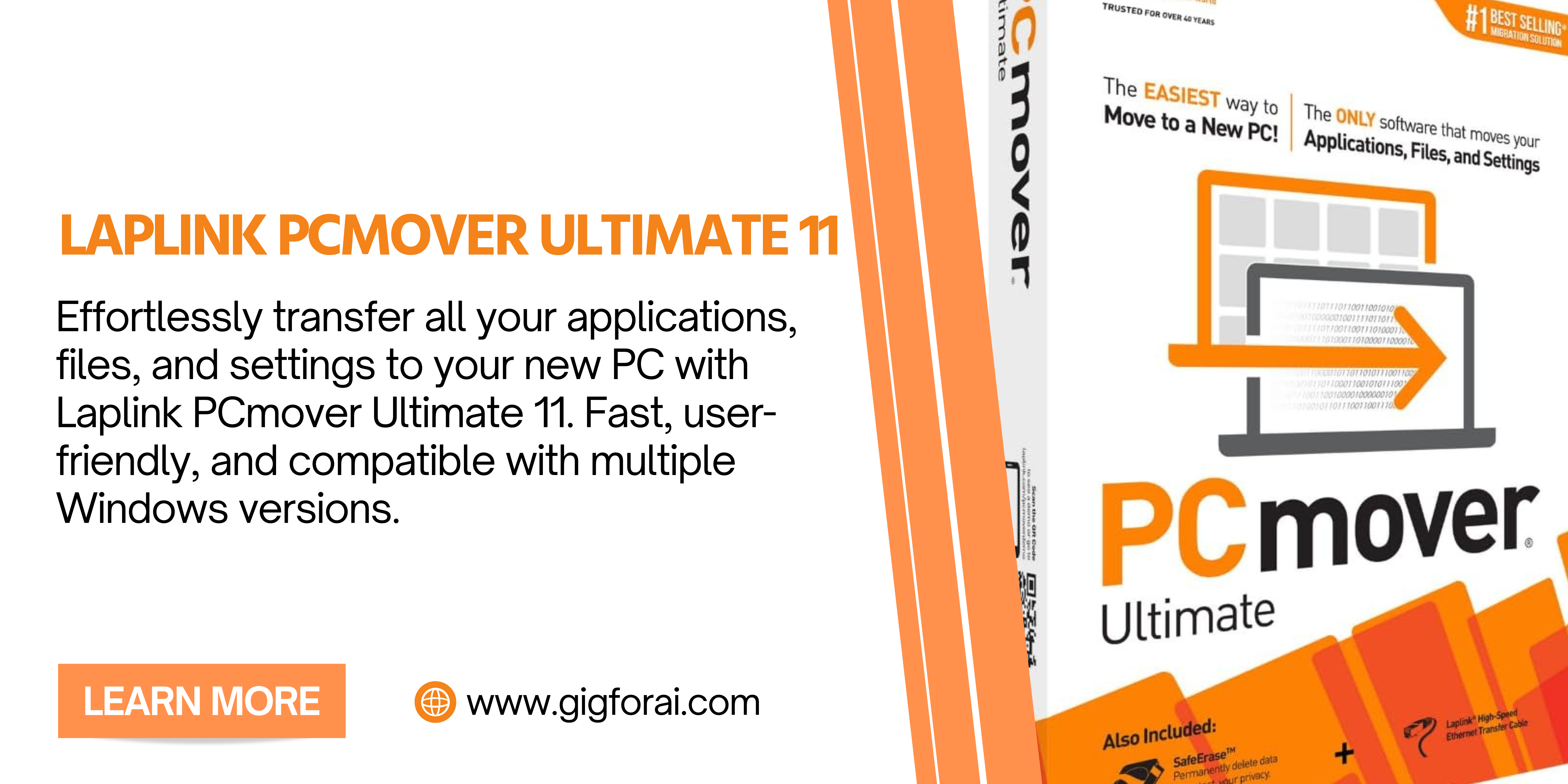 Don’t Lose Your Data! Use Laplink PCmover Ultimate 11 for Easy PC Transfers